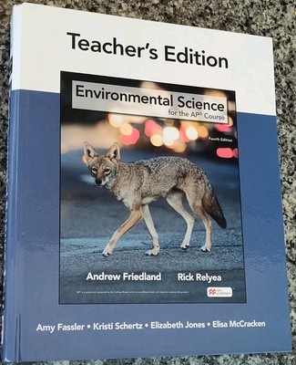 Environmental Science for the AP Course-Teacher's Edition 4th Ed.