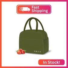 DALINDA Lunch Bag Women,Lunch Box for Women Men Reusable Insulated Lunch Tote Ba