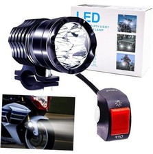 Motorcycle Light, 12V 24V High/Low/Strobe motorcycle auxiliary lights ATV 40W