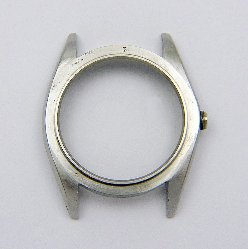Vintage Genuine Rolex Date 34mm 1505 Stainless Steel Watch Mid Case Circa 1970