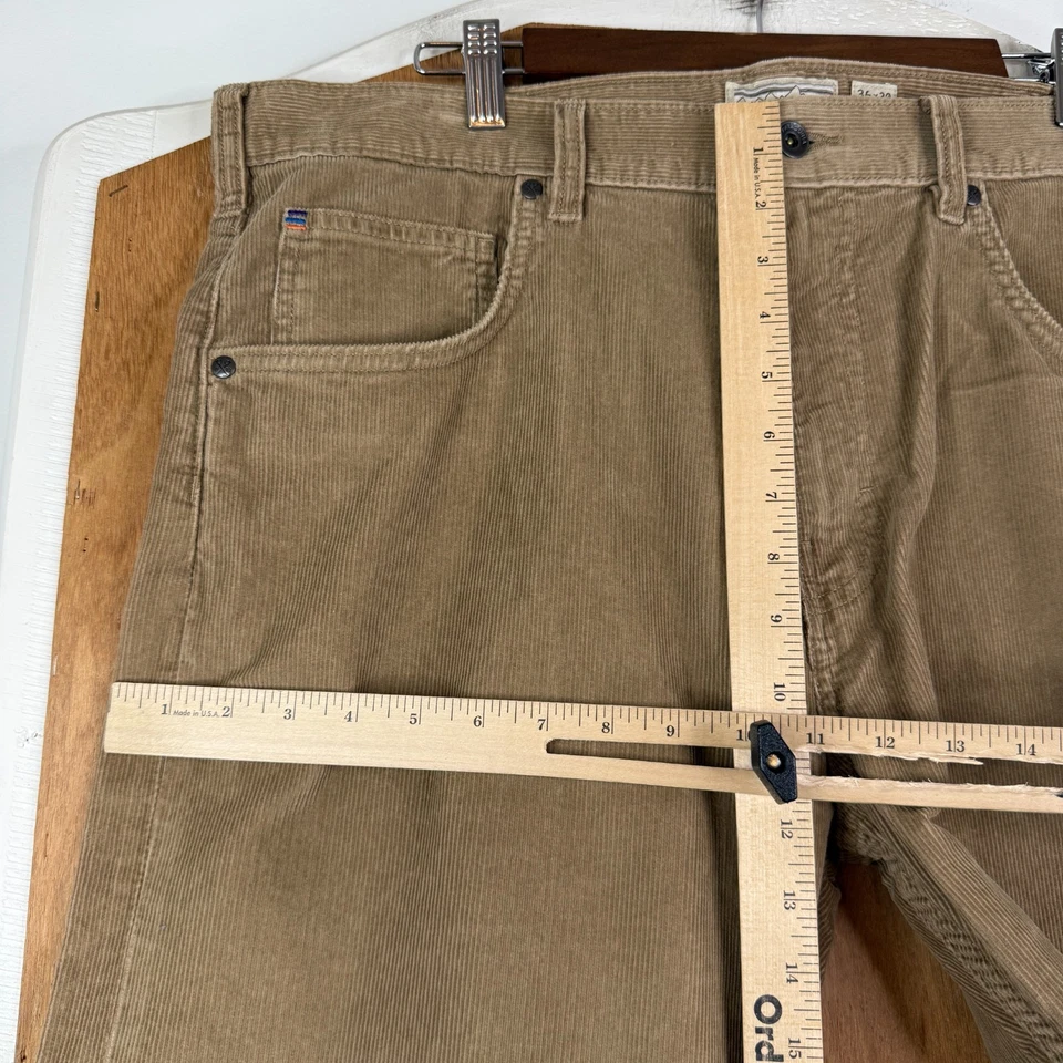 Pantalones Patagonia Para Hombre 36x30 Marrón Pana Pierna Recta Chino Algodón Exterior Foto 4 de 4