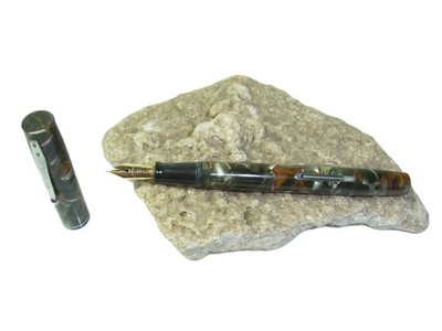 30er Jahre WATERMAN No 3 Persian Marble Füllfederhalter FLEXY EF  EF bis BBB