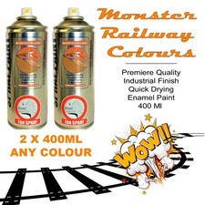 Heritage Model Railway Spray Paint 400ml 2-Pack | All Colours | Steam Loco BR GW