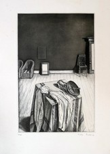 Rolf ESCHER, Hummer in der Brotdose aus 1978 - Radierung