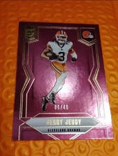~2025 PANINI DONRUSS ELITE (#40)~ JERRY JEUDY~ RARE PURPLE VARIATION (SSP/49)