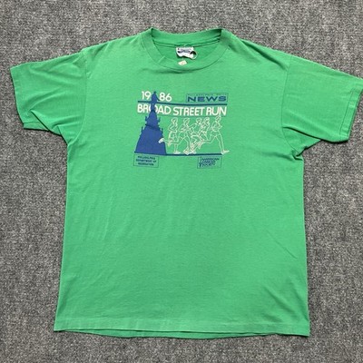 Vintage 1986 Philadelphia Broad Street Run T-shirt
