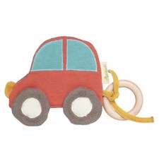 sigikid Knistertuch Auto Green Collection Knister Greifling Schmusetuch Baby