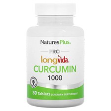 2 X NaturesPlus, Pro Longvida� Curcumina 1000, 1.000 mg, 30 Comprimidos