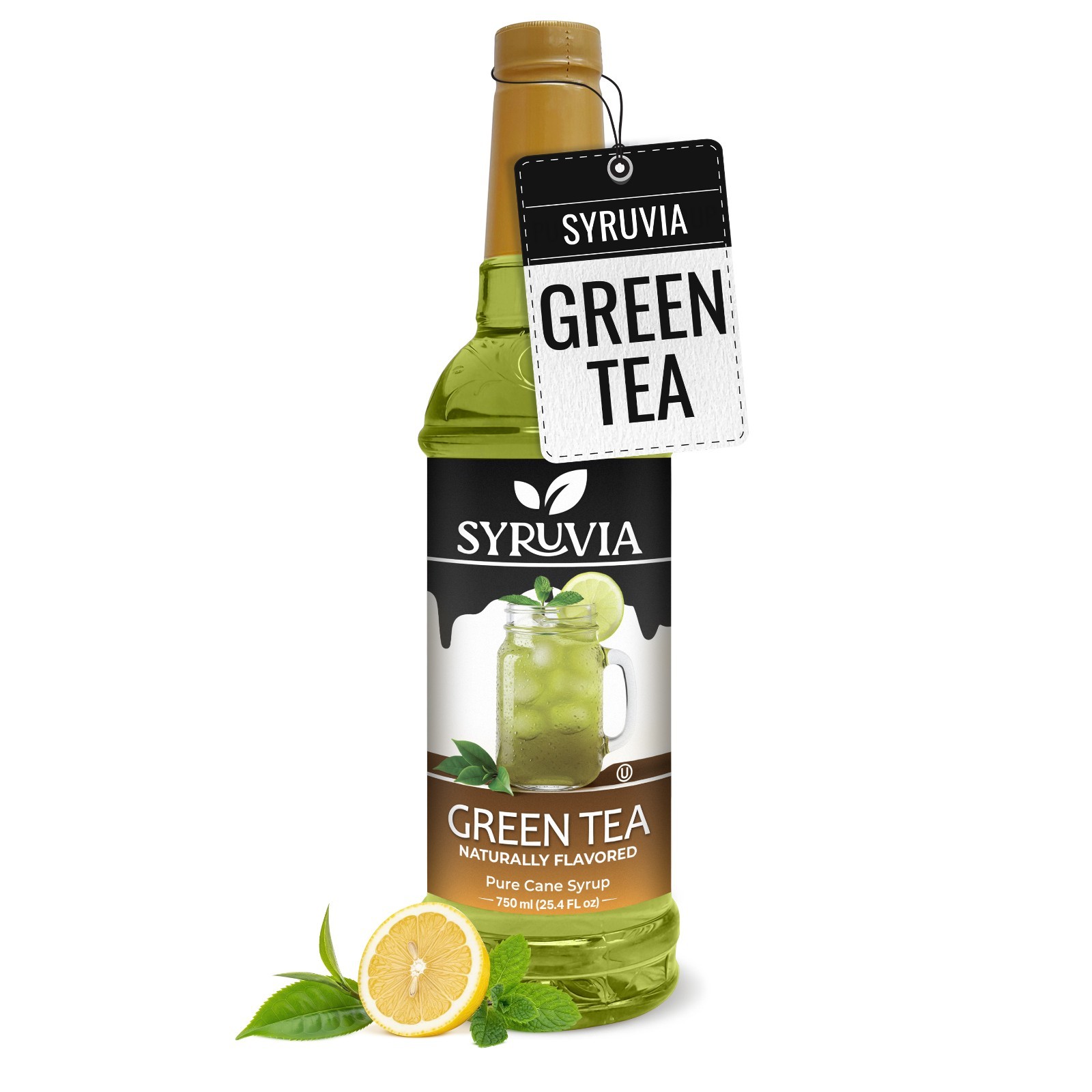Syruvia  Syrup for Coffee 25.4 Ounces Syrups for Coffee Drin