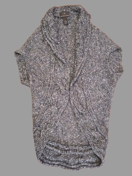 Fenn Wright Manson Wool Blend Open  Cable Knit Ve… - image 9