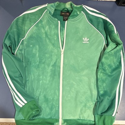 Adidas Pharrell Williams Human Race HU HOLIi GreenSuperstar Track Jacket Sz XL