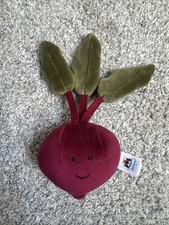 Jellycat Vivacious Vegetables Beetroot Beet Vegetable Veggie RARE RETIRED