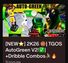 NBA2k26 Cronus Zen Script TGOS V2 Auto Green ...
