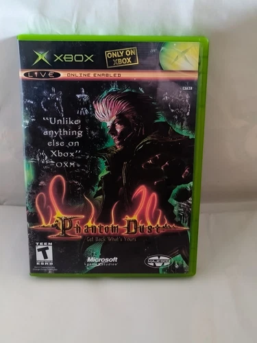 Phantom Dust - Microsoft Xbox Complete in Box CIB Working/Tested