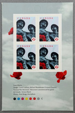 Canada 2009 - Remembrance Day - Lest we Forget - 4 self adhesive stamps - MNH