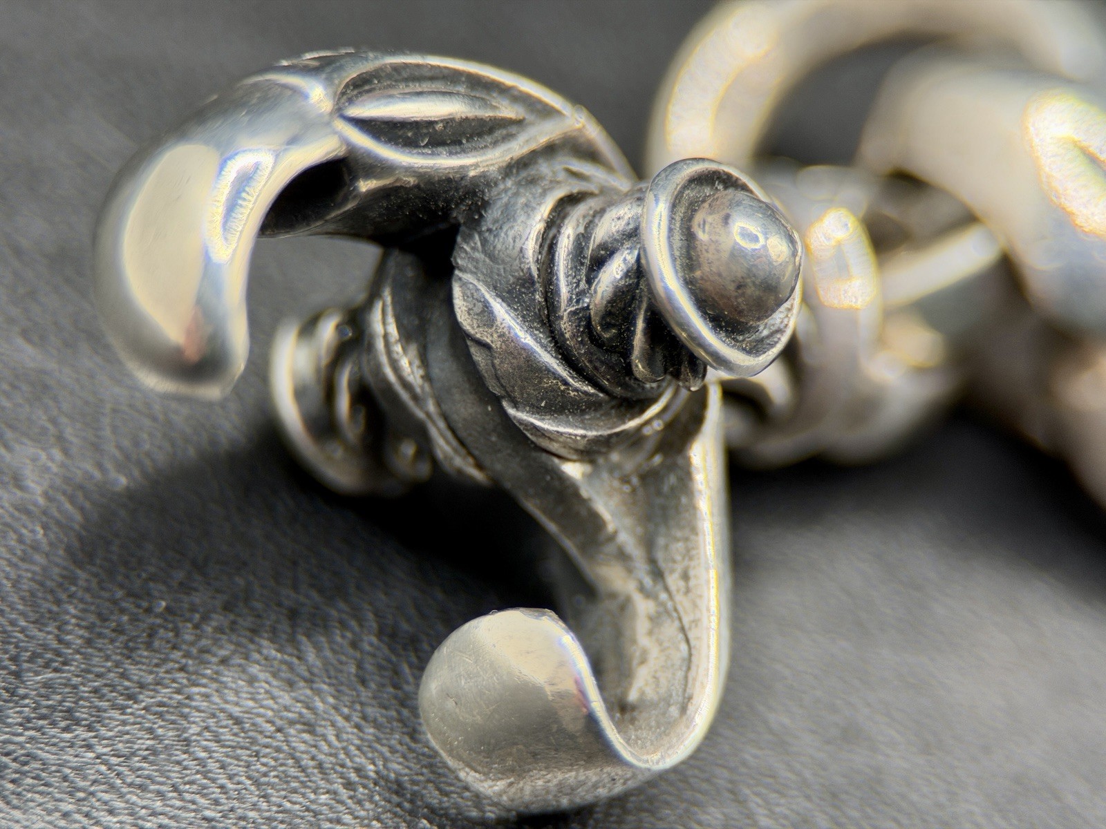 Leonard Kamhout (Lone Ones) Silk Link Bracelet (Plain… - Gem