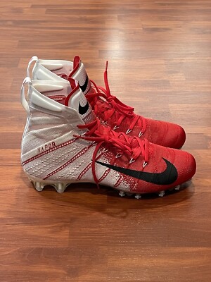 Nike Vapor Untouchable Elite Flyknit 'White Red' (size us mens 13
