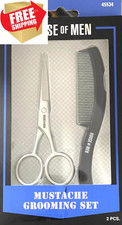 Mustache Grooming Set 2 pcs