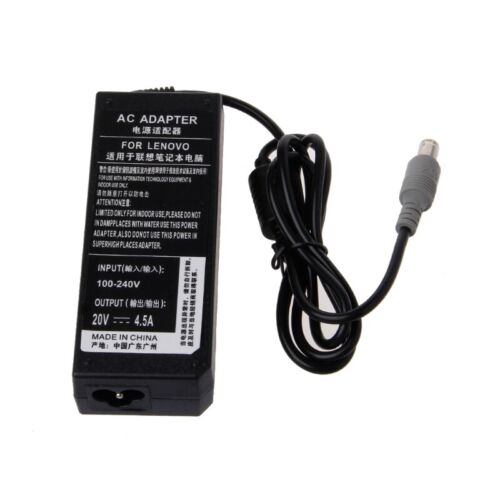 20V 4.5A 90W AC Adapter Charger for for Lenovo ThinkPad Laptop Power Supply - Picture 1 of 7