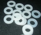 M10 WHITE FLAT FORM A NYLON WASHERS 20mm x 2mm (Plastic) Pack of 20, GRADE 66
