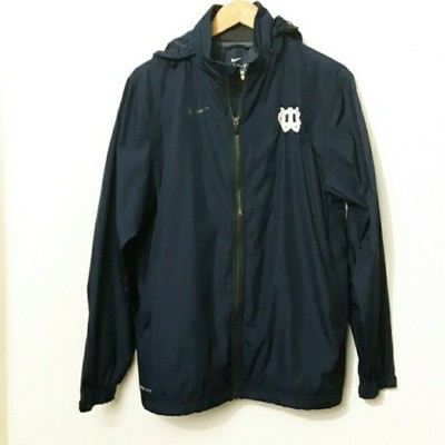navy blue nike windbreaker mens