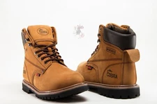 Men Work Boot Cobra C11 Brown Genuine Leather Goodyear Welt Construction New