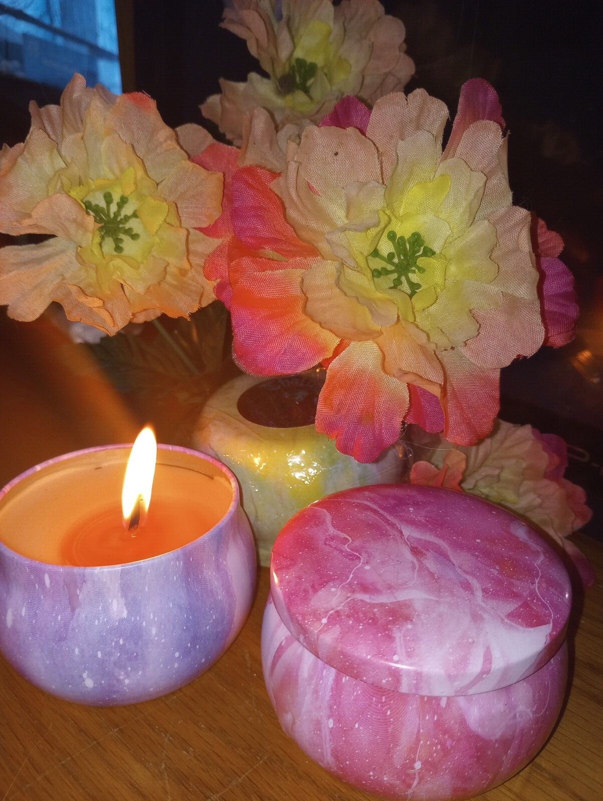Pack of 3 Thalian Candles scented with Frankincense & Myrrh Berry Mix - Picture 4 of 10
