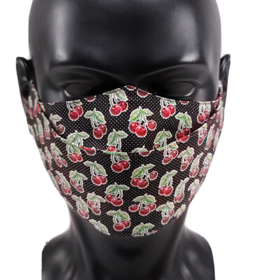 Cherry Face   face mask 100% Cotton handmade in USA