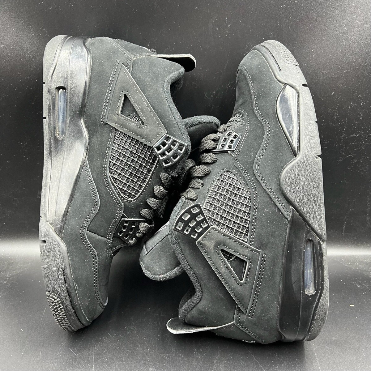 Jordan 4 Retro Mid Black Cat - Size 7.5 | eBay