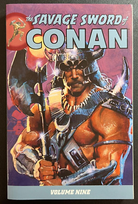 Savage Sword Of Conan #9 DH Vol. 9 Softcover TPB Joe Jusko Cover Art 1ST EDT.!