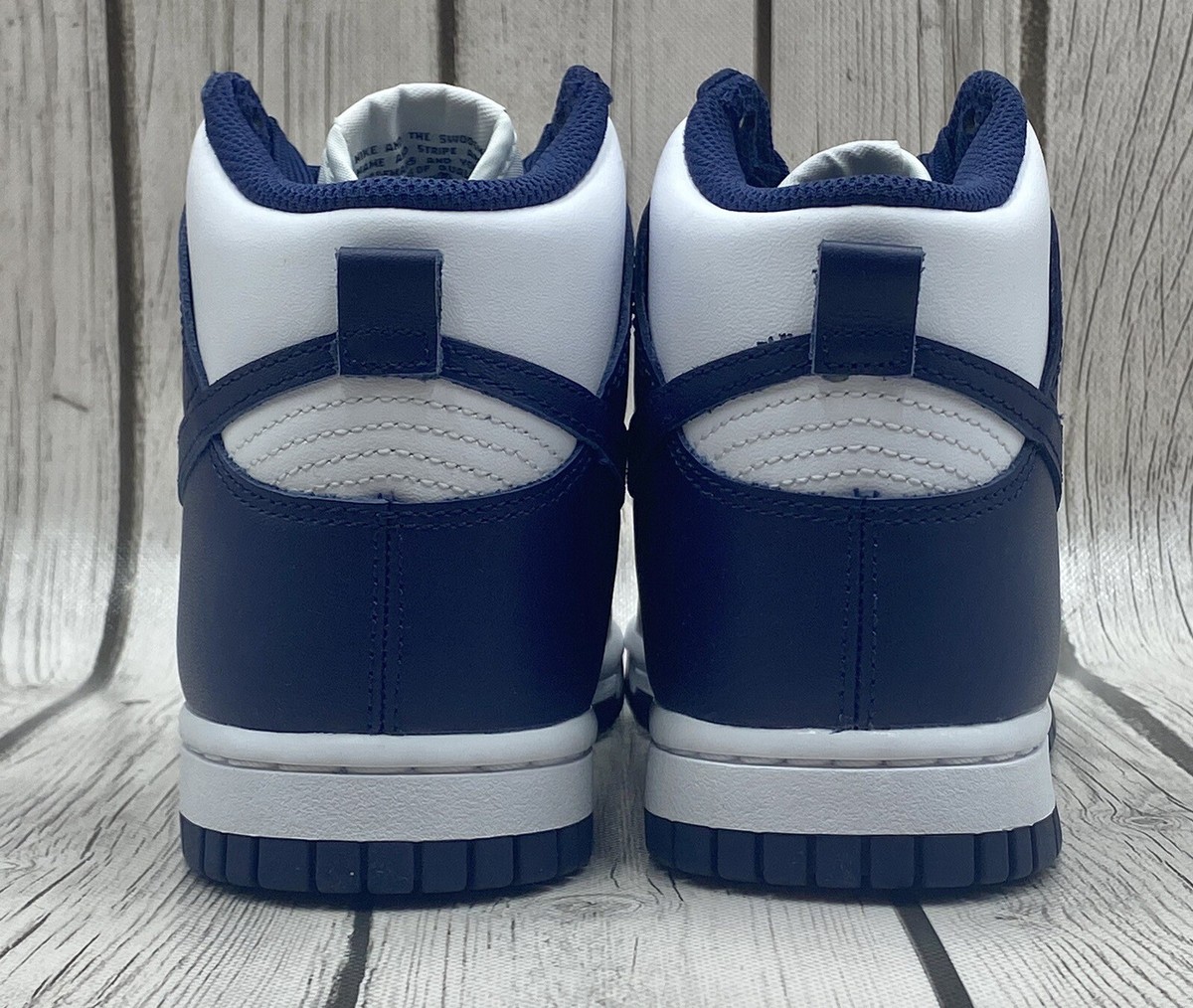 Size 4 - Nike Dunk High Midnight Navy for sale online | eBay