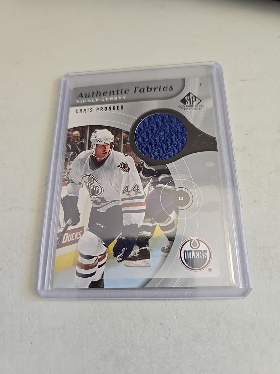 Chris Pronger Edmonton Oilers Jersey CHRIS PRONGER Rare Edmonton