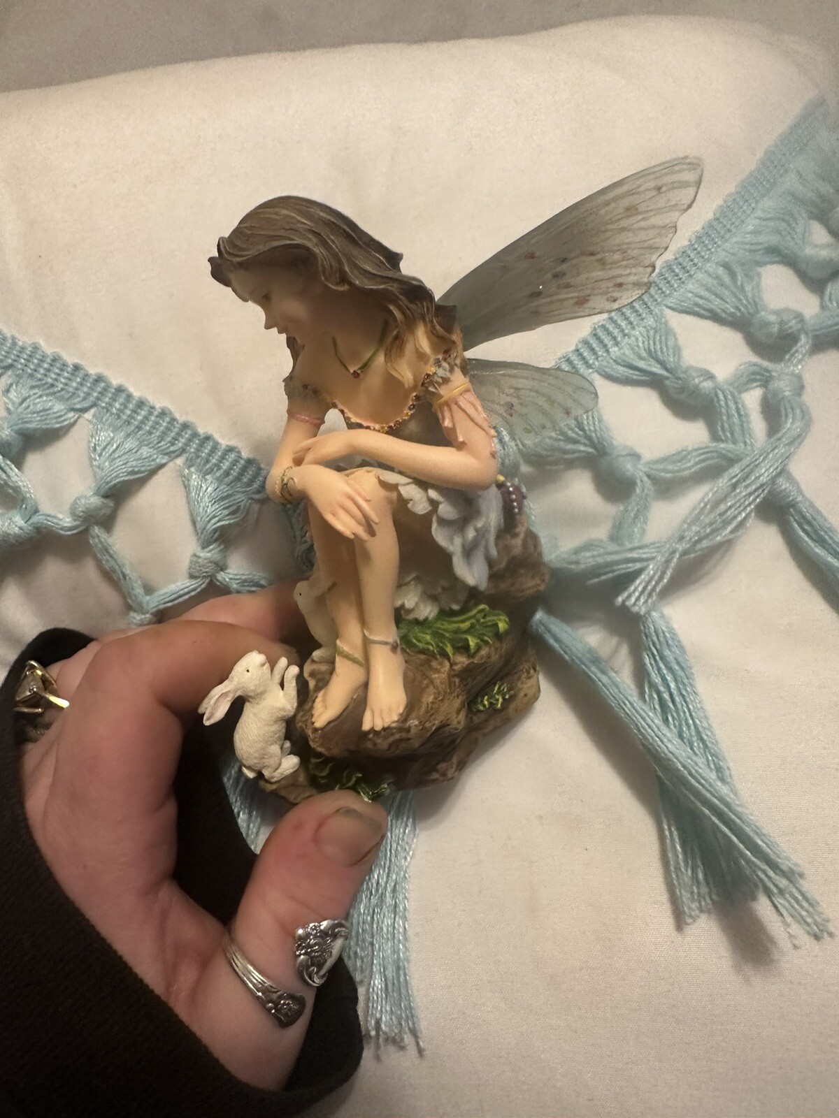 Faerie Glen meadowshine FG807 4 1/2" Fairy Figurine 2002 Munro