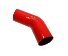 4-Ply Reinforced 2.5"-2.75" ID 45Degree Elbow Reducer Silicone Hose Turbo RED