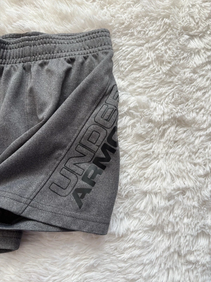 Under Armour Boys Sz. 2T Classic Gray Sport Shorts. Cute, Grt Shape - Image 3 of 4