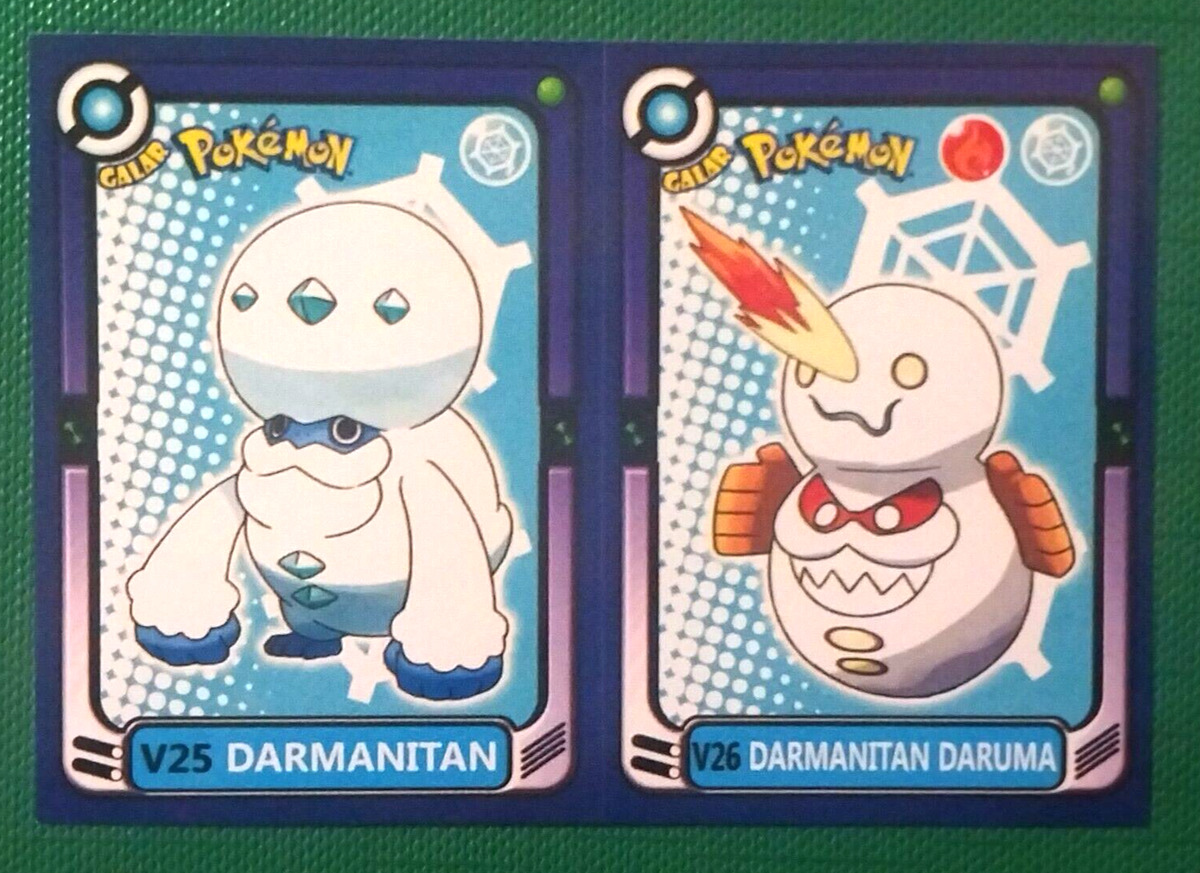 Darmanitan, Pokédex