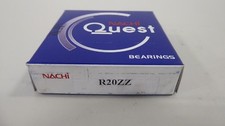 Nachi R20ZZ Ball Bearing R20-ZZ Double Shielded 1-1/4" x 2-1/4" x 1/2"