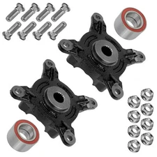 Front L&R Wheel Hub w/ Bearing & Hardware for Polaris Ranger 700 2006-2009