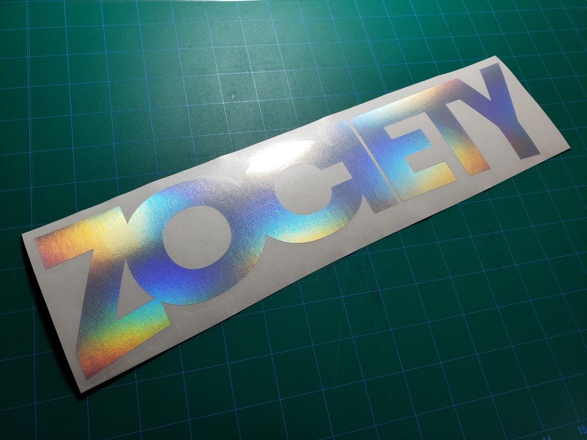 ZOCIETY Windshield Curved Banner Decal for 350Z 370Z 240sx