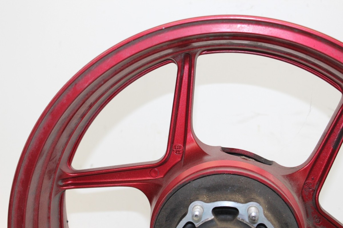 2007-2008 KAWASAKI ZX 6R ZX 636 OEM REAR WHEEL RIM RED