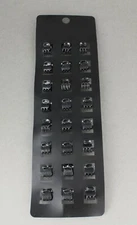 Set Pack of 24 Black small tiny hair clips alligator claw clamp clip 