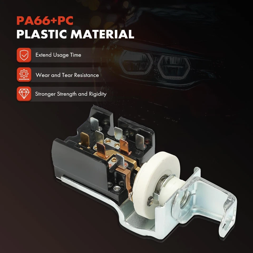 Interruptor de faros para Ford Mustang 1965-1969 Falcon 1965 1970 Station Bus 8 palas Foto 3 de 4