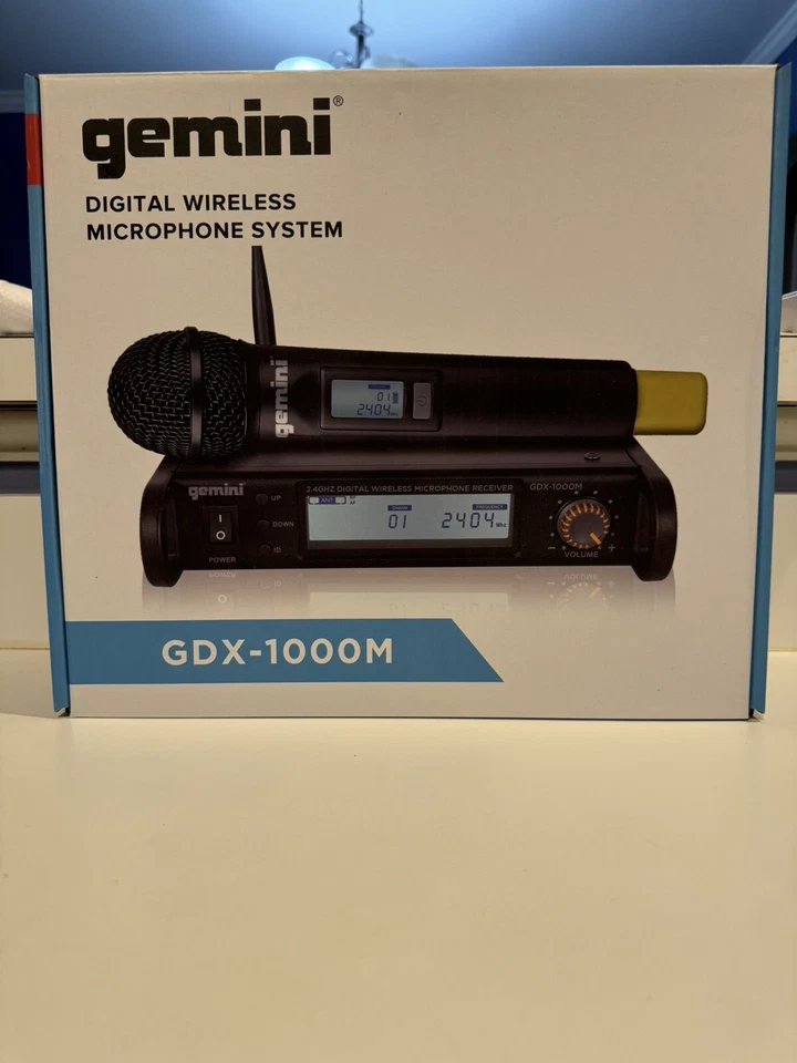 Gemini GDX-1000M Digital Wireless Microphone system - Image 2 of 4