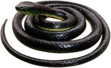 52" Fake Realistic Snake Lifelike Scary Rubber Toy Prank Party Joke Easter Gift
