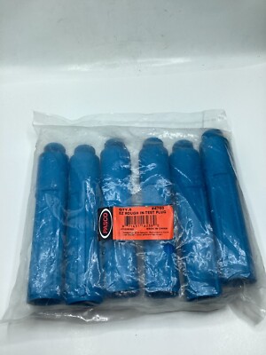 Pack of 6 Genuine Pasco 4760 EZ Rough In-Test Plug Blue | eBay