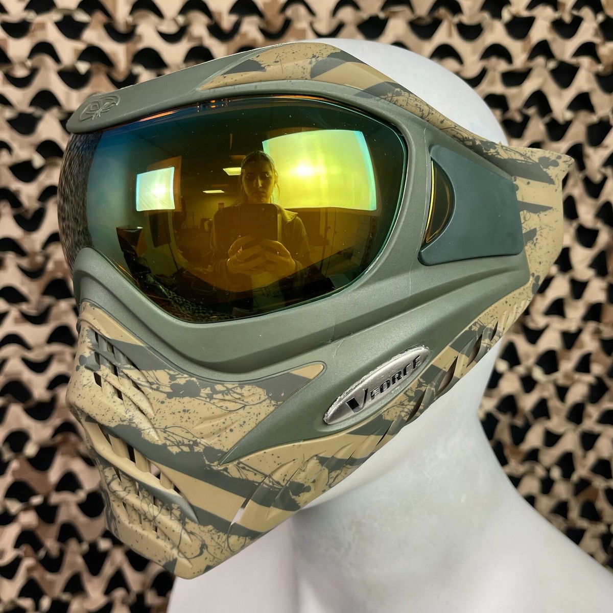 Masque De Paintball V-Force Grill - SE Stix Bleu - Neuf Sous Emballage