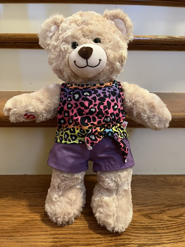 Build A Bear Workshop Teddy Bear 16" Plush with outfit…preowned 🧸