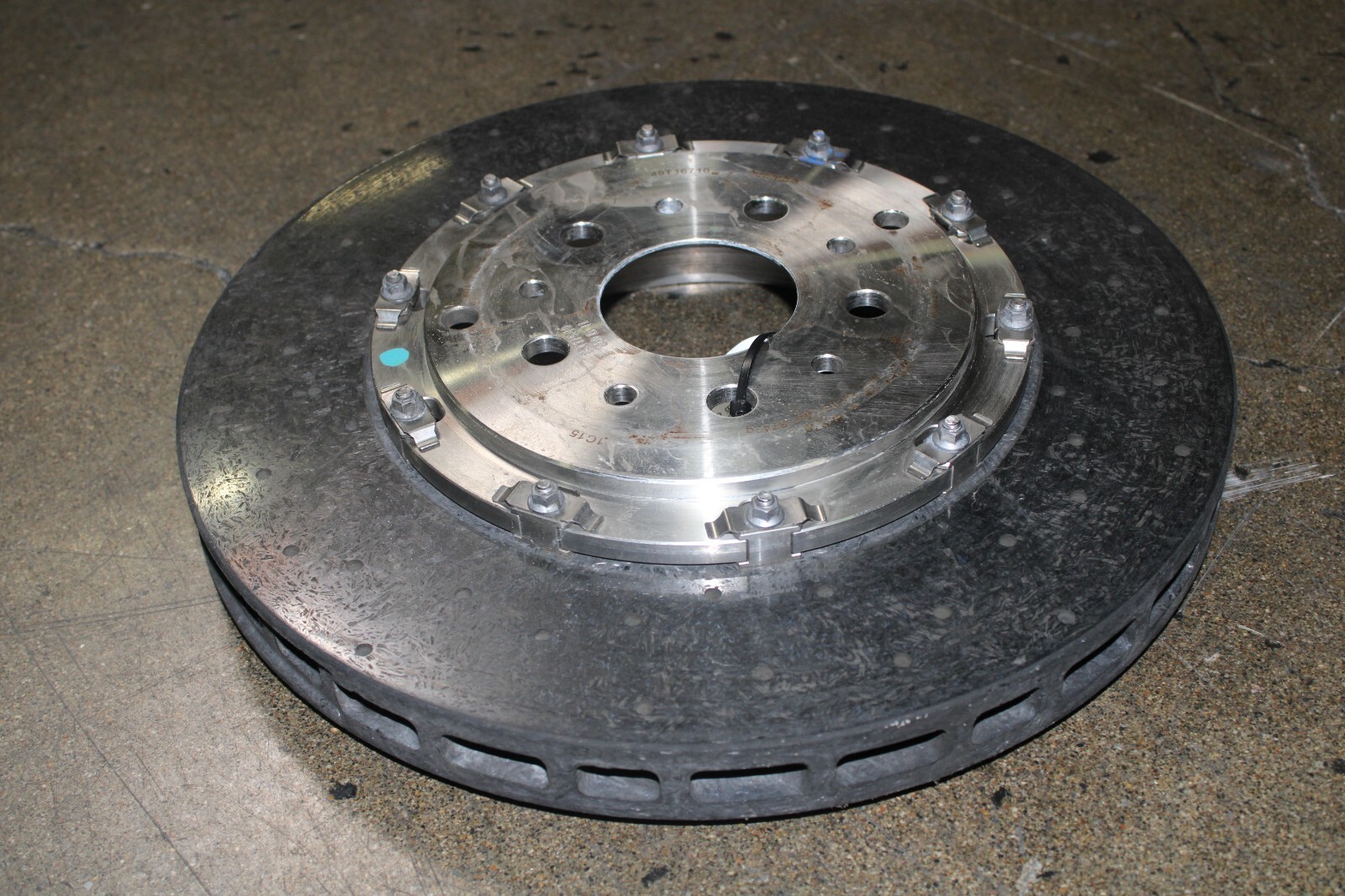 Ferrari California, 458 Italia, Rear CCM Carbon Brake Rotor, Used, P/N 304561