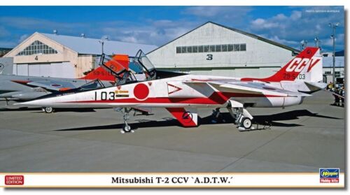 Hasegawa 1:48 Mitsubishi T-2 CCV Kit de modèle d'équipe expérimentale de... - Photo 1/2