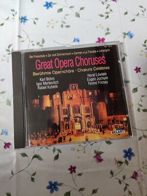 Für Liebhaber: CD Great Opera Choruses
